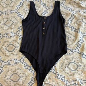 Ribbed bodysuit
